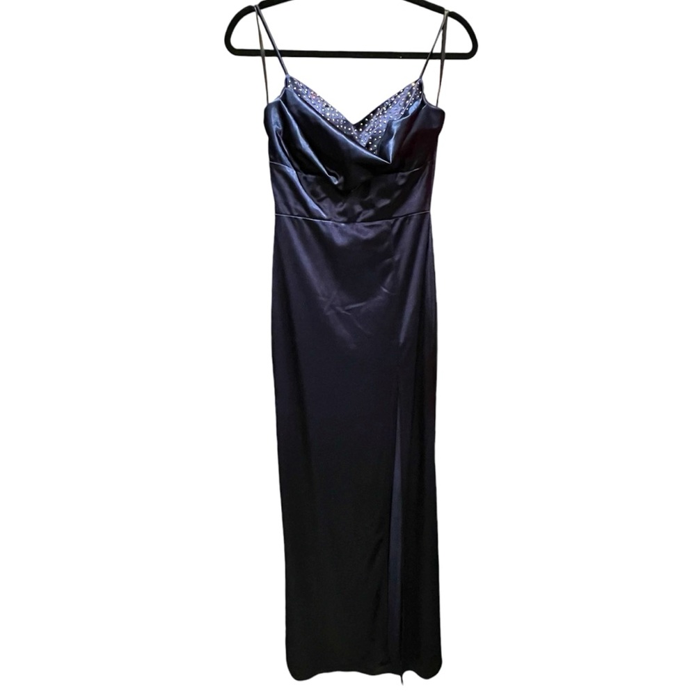 NEW! Windsor Long Navy Blue Dress New with Tags $70 Retail.